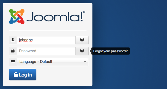 How To Log In Joomla 3