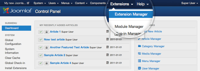 How To Remove Joomla Extensions