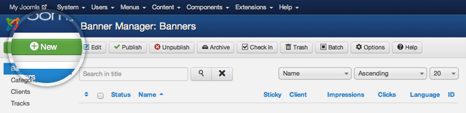 How To Add Banners To Joomla 3 Sites