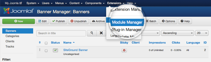 How To Add Banners To Joomla 3 Sites