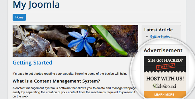 How To Add Banners To Joomla 3 Sites