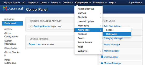 How To Create And Manage Categories In Joomla 3