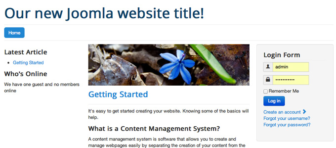 The Joomla Layout Explained