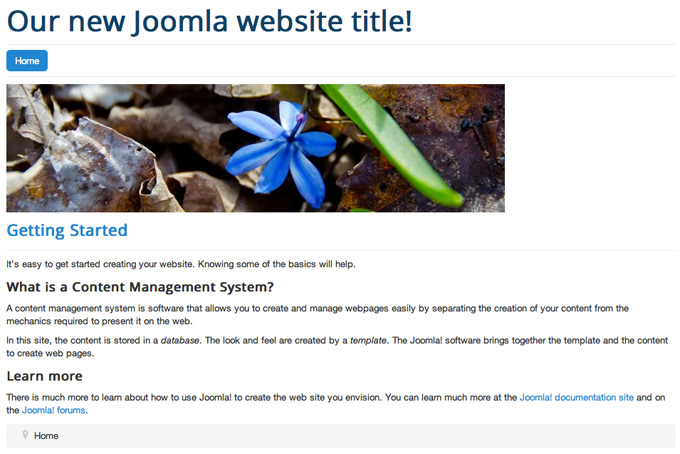 The Joomla Layout Explained