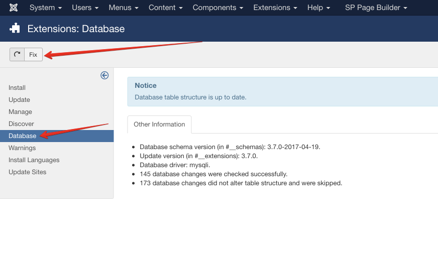 Fix-Database-Joomla-After-Update-To-Joomla3.7