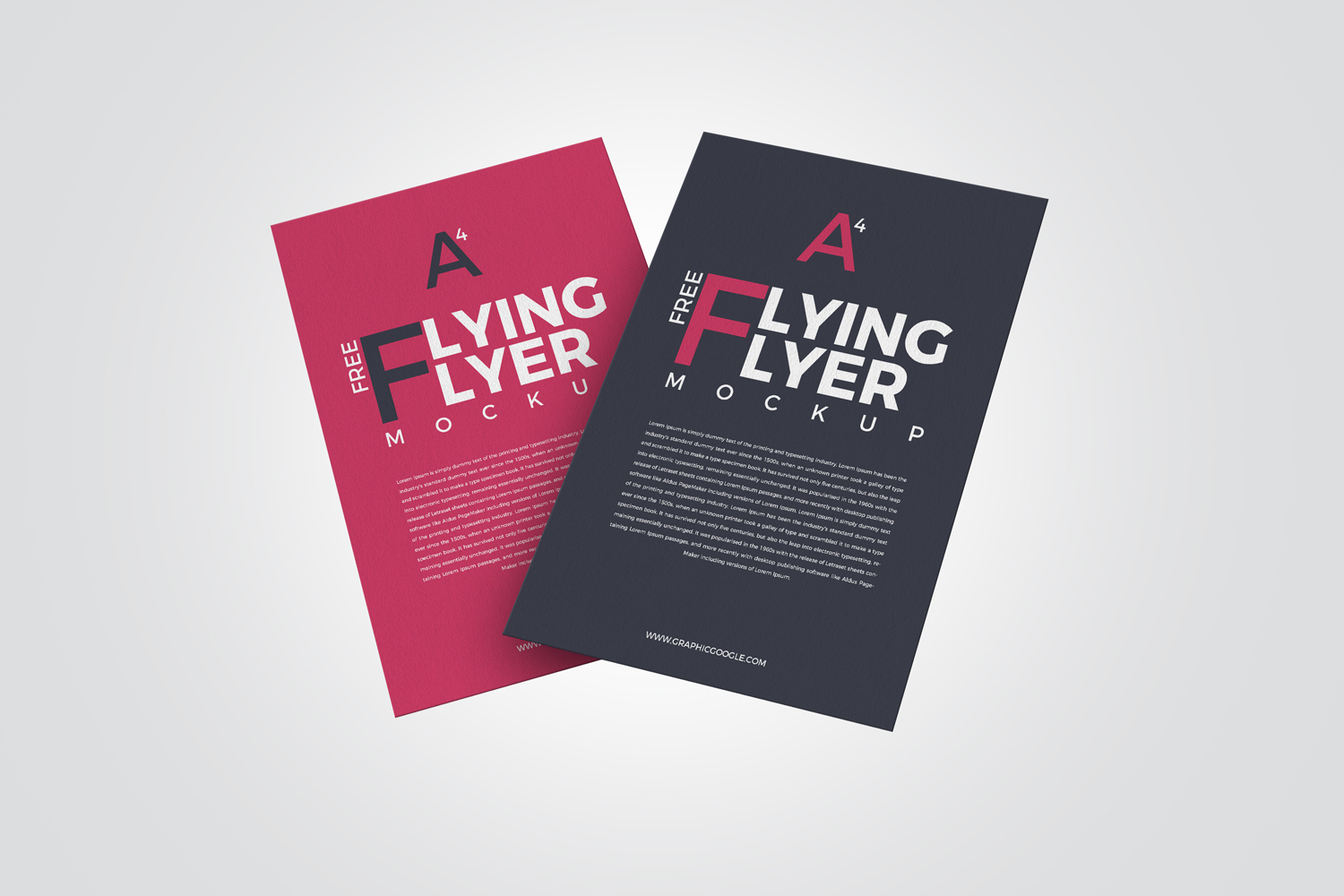 Download Flying Flyer Mockup Free Templates - Engine Templates