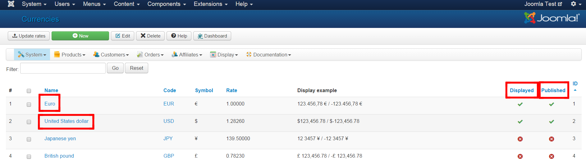 Currency Switcher