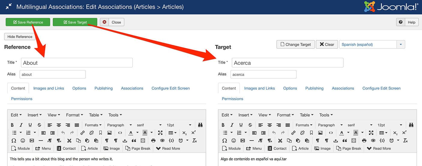 How To Use Multilingual Associations Feature In Joomla 3.7 