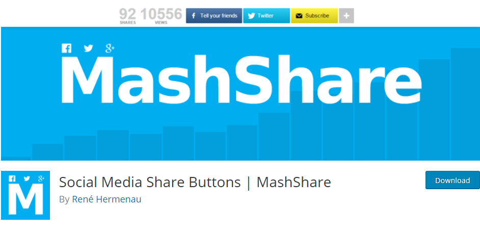 Social Media Share Buttons | Mashshare Best Social Media Plugin For Wordpress