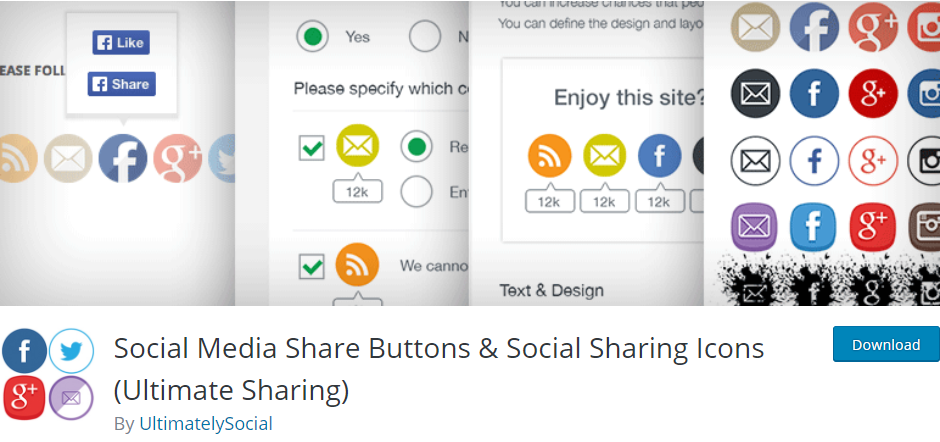 3. Social Media Share Buttons &Amp; Social Sharing Icons Best Social Media Plugin For Wordpress