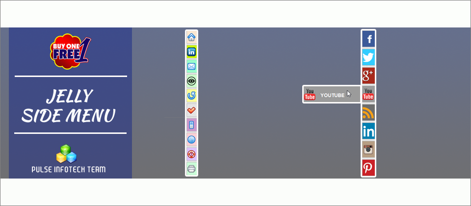 Jelly Side Menu