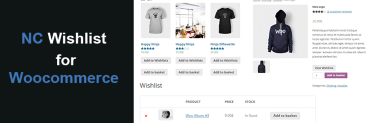 Nc Wishlist For Woocommerce