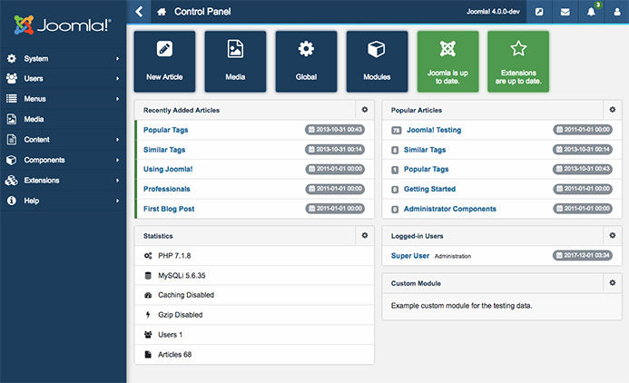 joomla cms