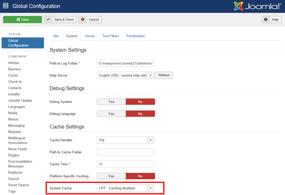 4 Main Steps to Optimize your Joomla site Performance Loading