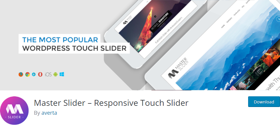 Master Slider – Responsive Touch Slider
