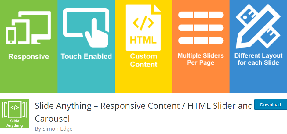 Slide Anything – Responsive Content / Html Slider And Carousel