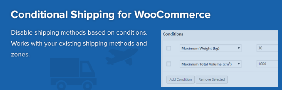 Conditional-Shipping-For-Woocommerce