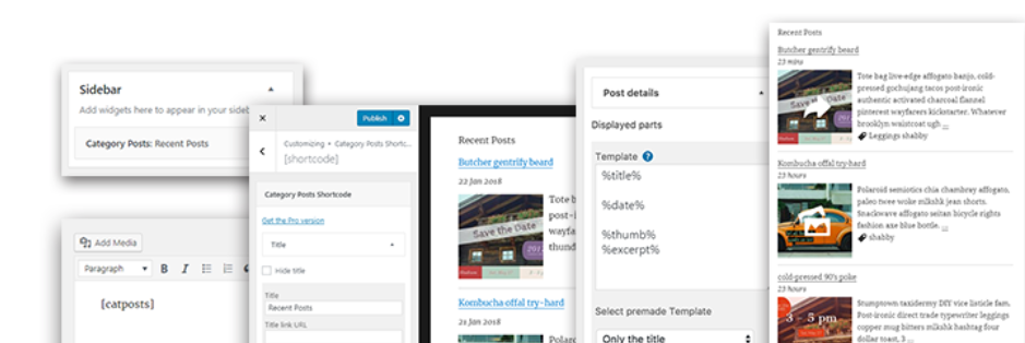 Category Posts Widget Wordpress Category Plugin