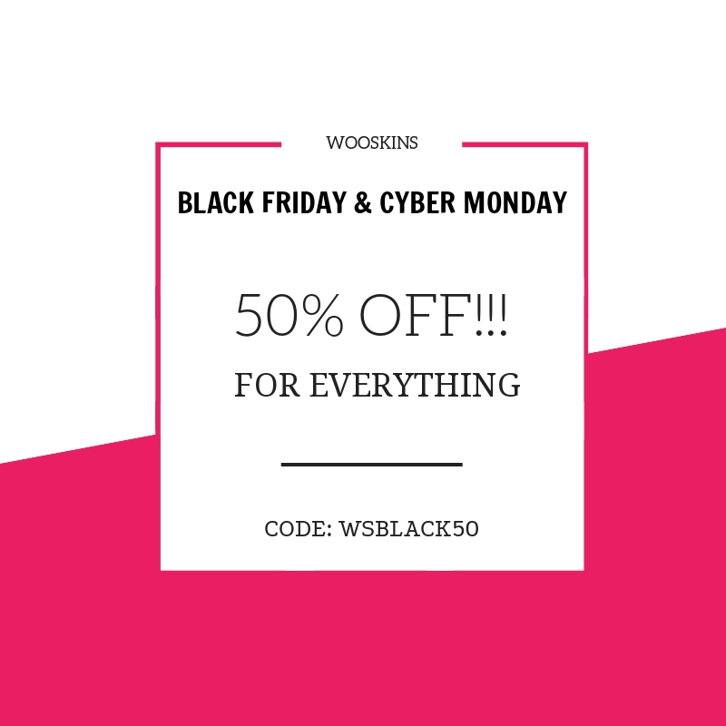 Get templates with 50% OFF for Black Friday & Cyber Monday