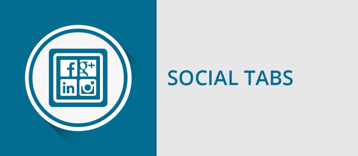 Social Tabs joomla social presense extension