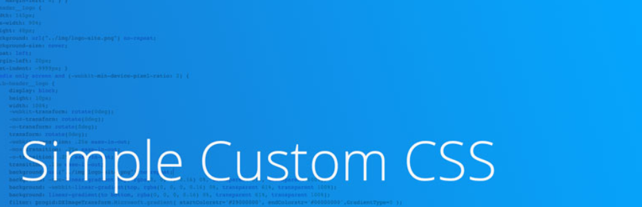 Simple Custom Css