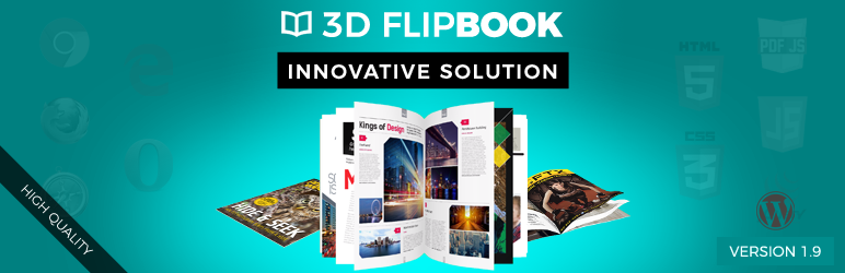 Interactive 3D Flipbook 