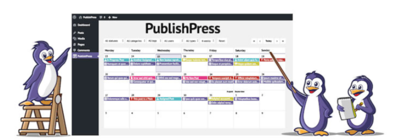 Publishpress Content Calendar And Notifications