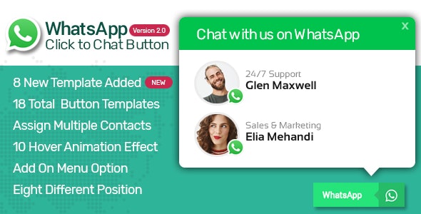 Wp Whatsapp Button
