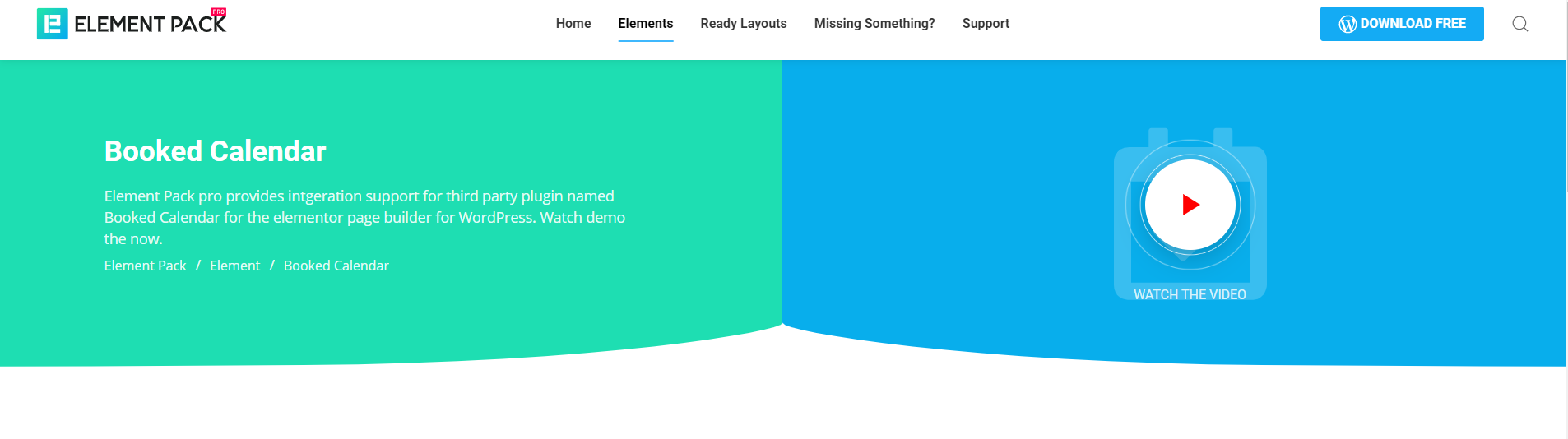 Elementor Booking Plugin