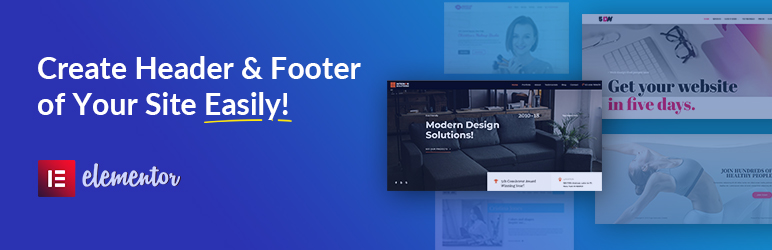 Elementor – Header, Footer &Amp; Blocks