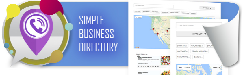 Simple Business Directory With Google Maps