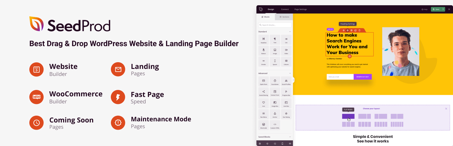 Wordpress Landing Page Builder Plugin