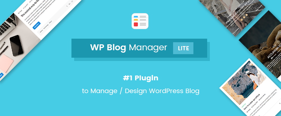 Wp Blog Manager Lite