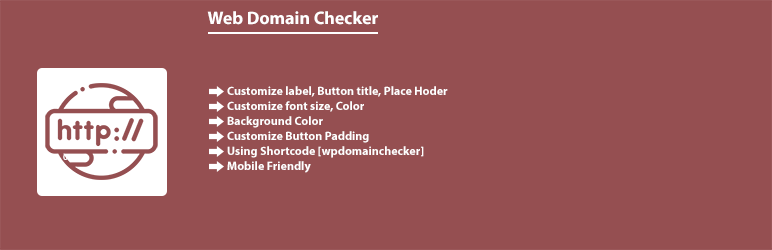Web Domain Checker