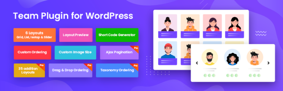 wordpress team members plugin