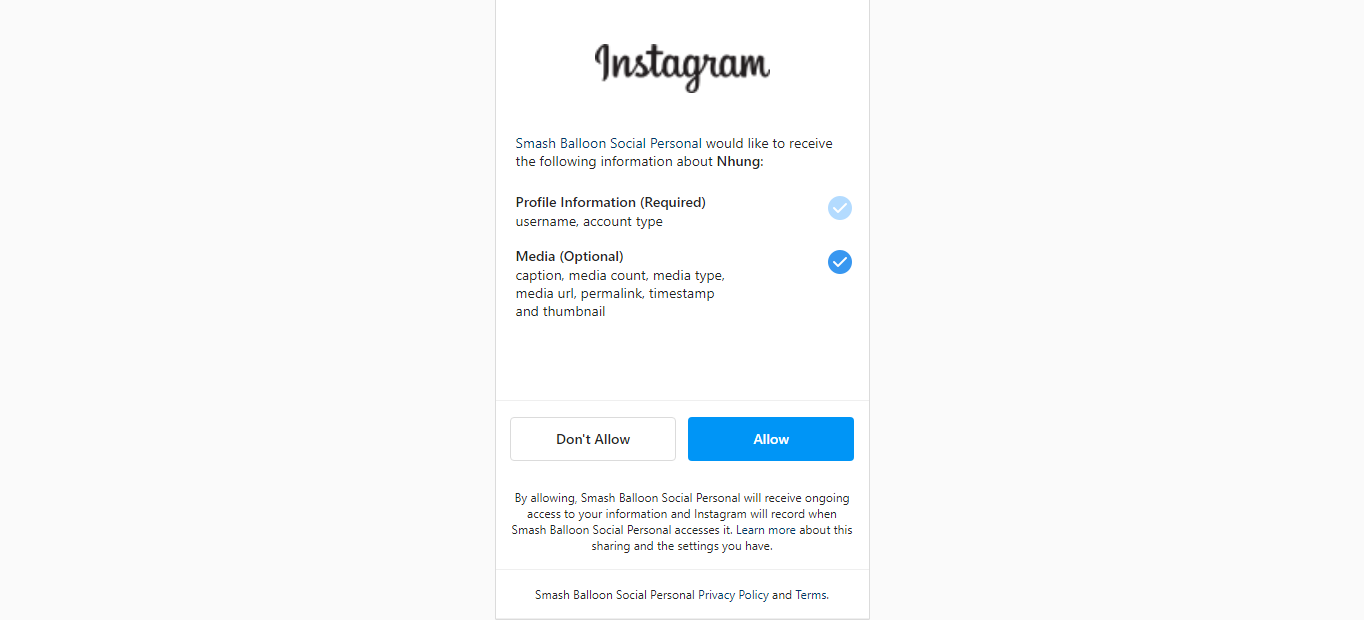 embed Instagram feed to WordPress 4
