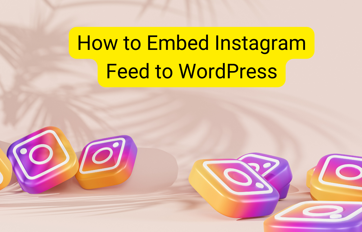 How to Embed Instagram Feed to WordPress