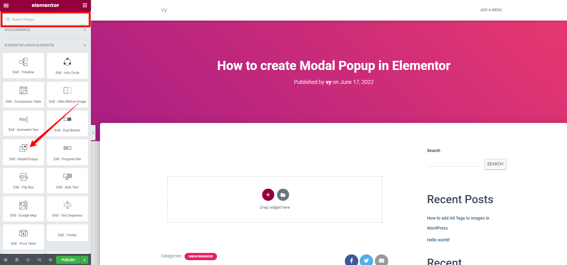 Create A Modal Popup In Wordpress 1