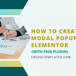 create modal popup in elementor