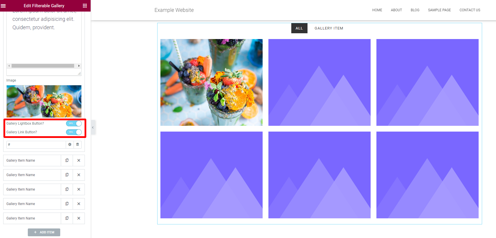 Create A Filterable Gallery In Elementor 4