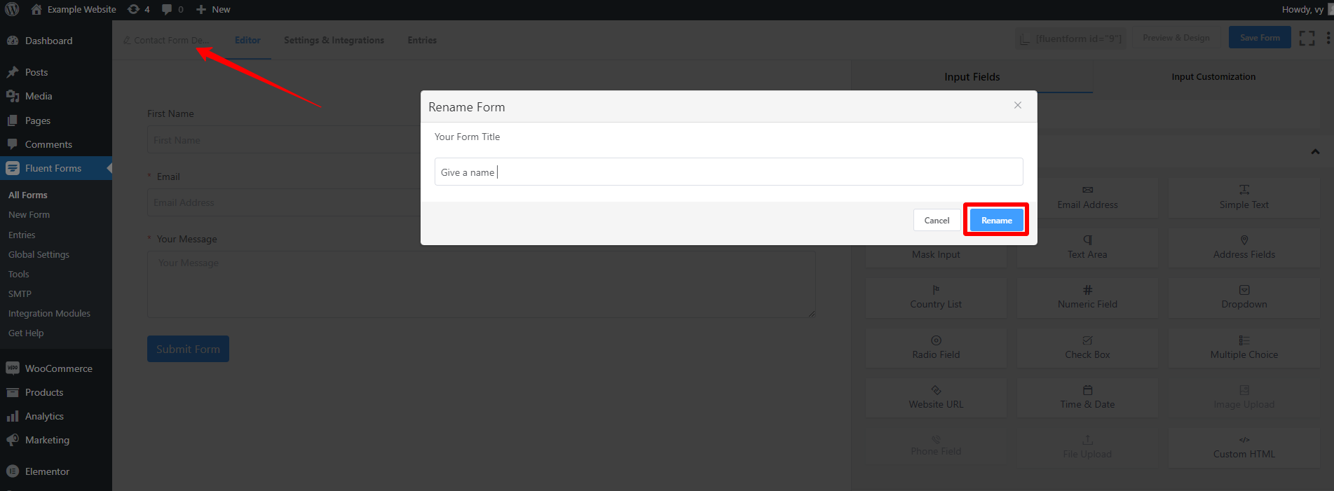 Create Conditional Logic Form In Elementor 2