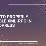 disable xml rpc in wordpress