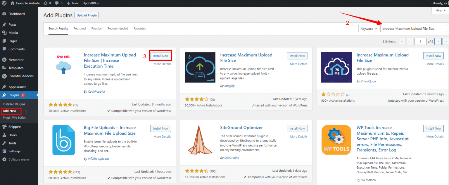 How to Increase WordPress File Upload Size Limit (5 Easiest Methods ...