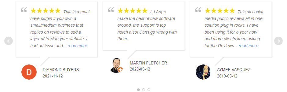 Wp Google Review Slider