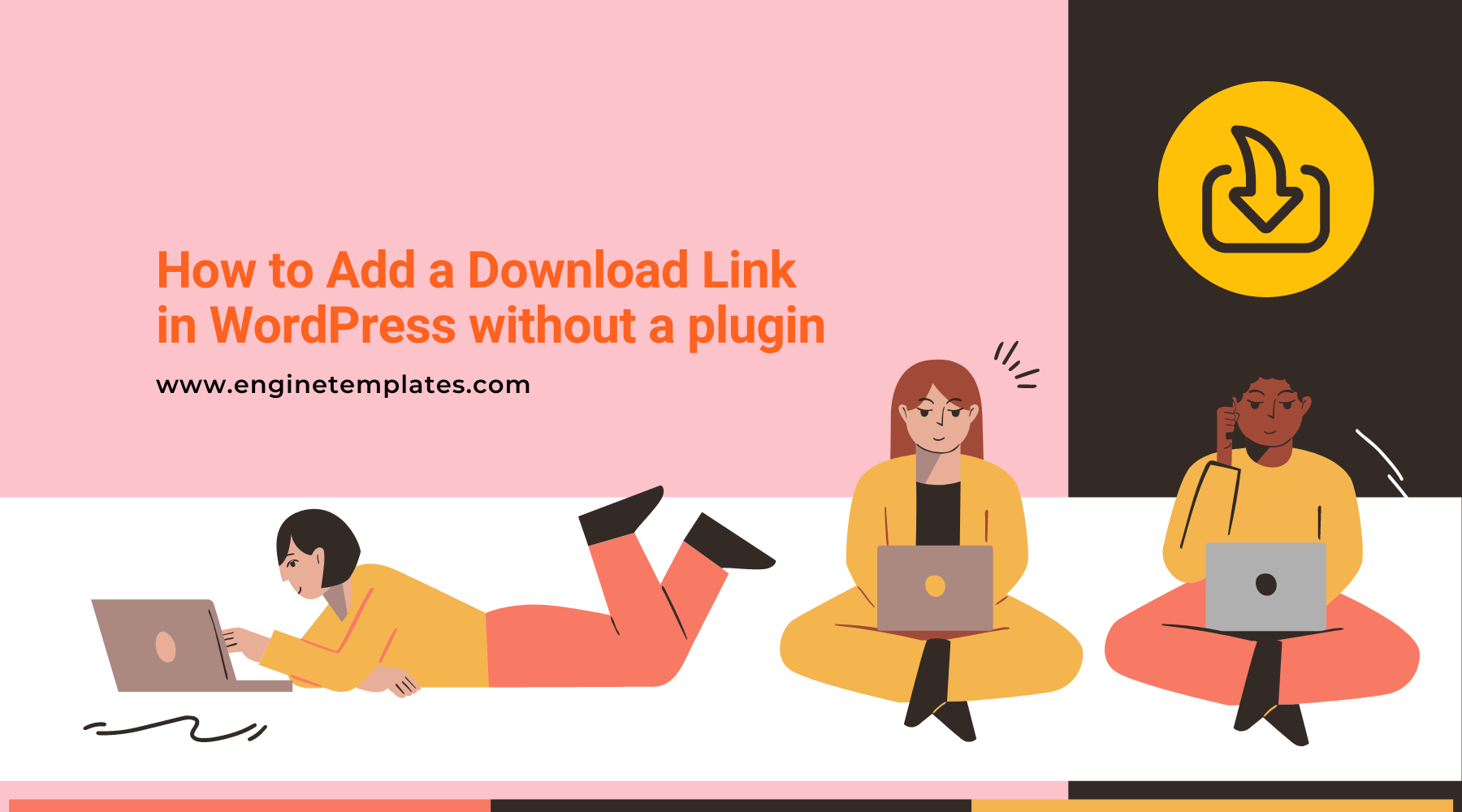 download link in wordpress