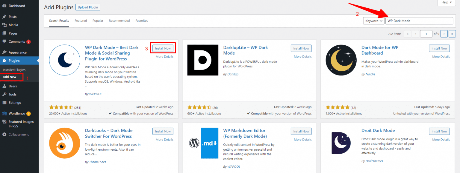 How to Add Dark Mode to Your WordPress site - Engine Templates
