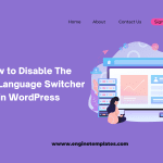 How to Disable The Login Language Switcher in WordPress