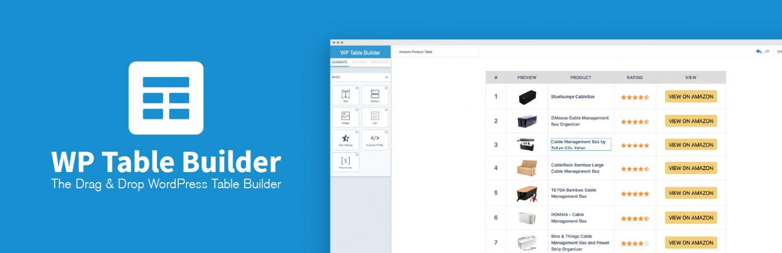 7+ Recommended WordPress Table Plugins - Engine Templates