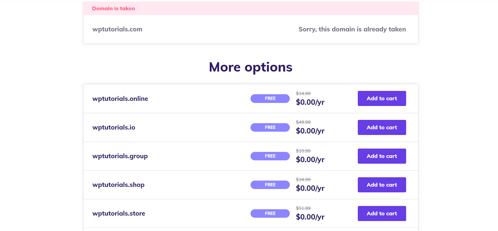 Start Your Journey With Free Domain Names