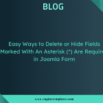Easy Ways to Delete or Hide Fields Marked With An Asterisk (*) Are Required in Joomla Form